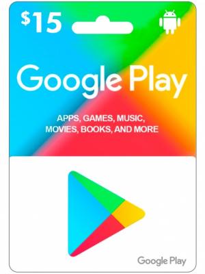 GOOGLE PLAY 15$ USD